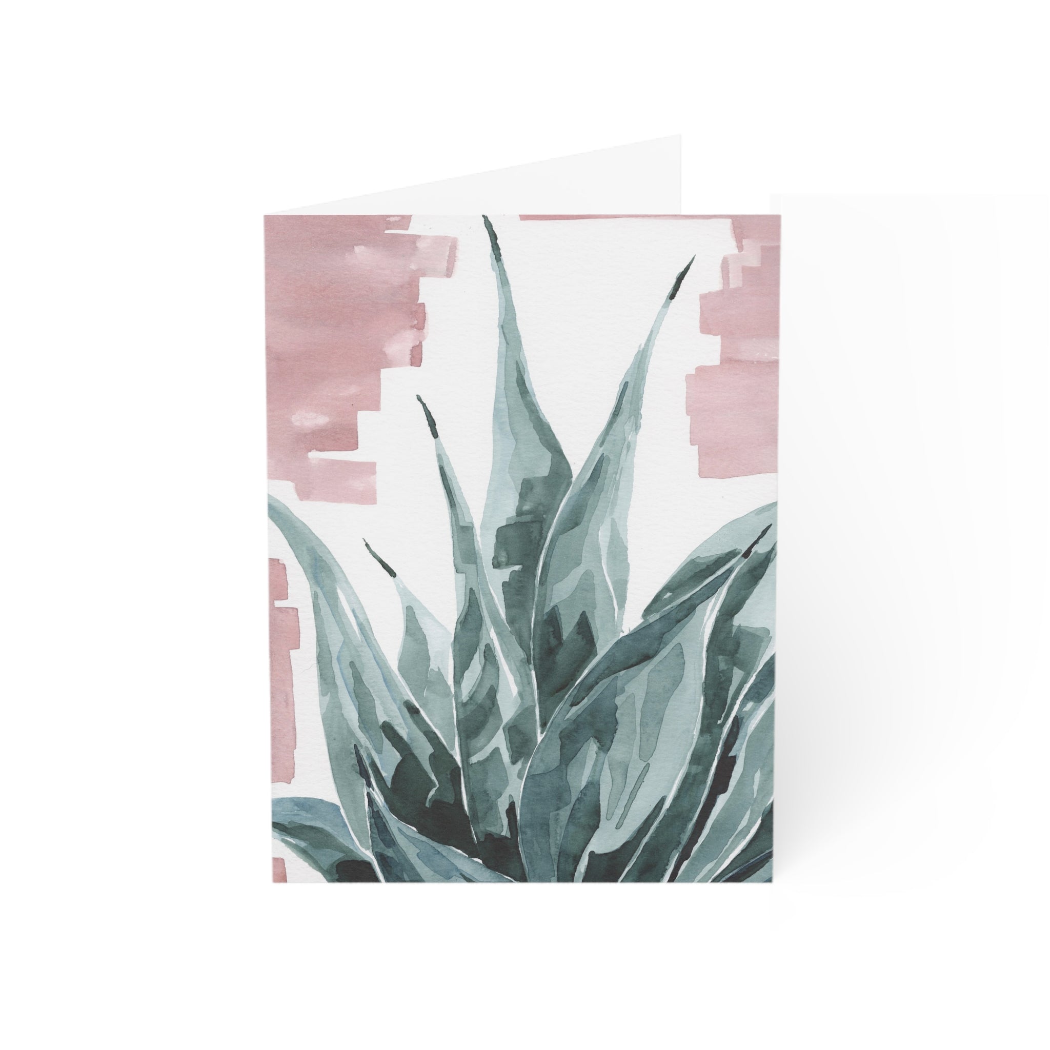 Pink Agave - Art Card