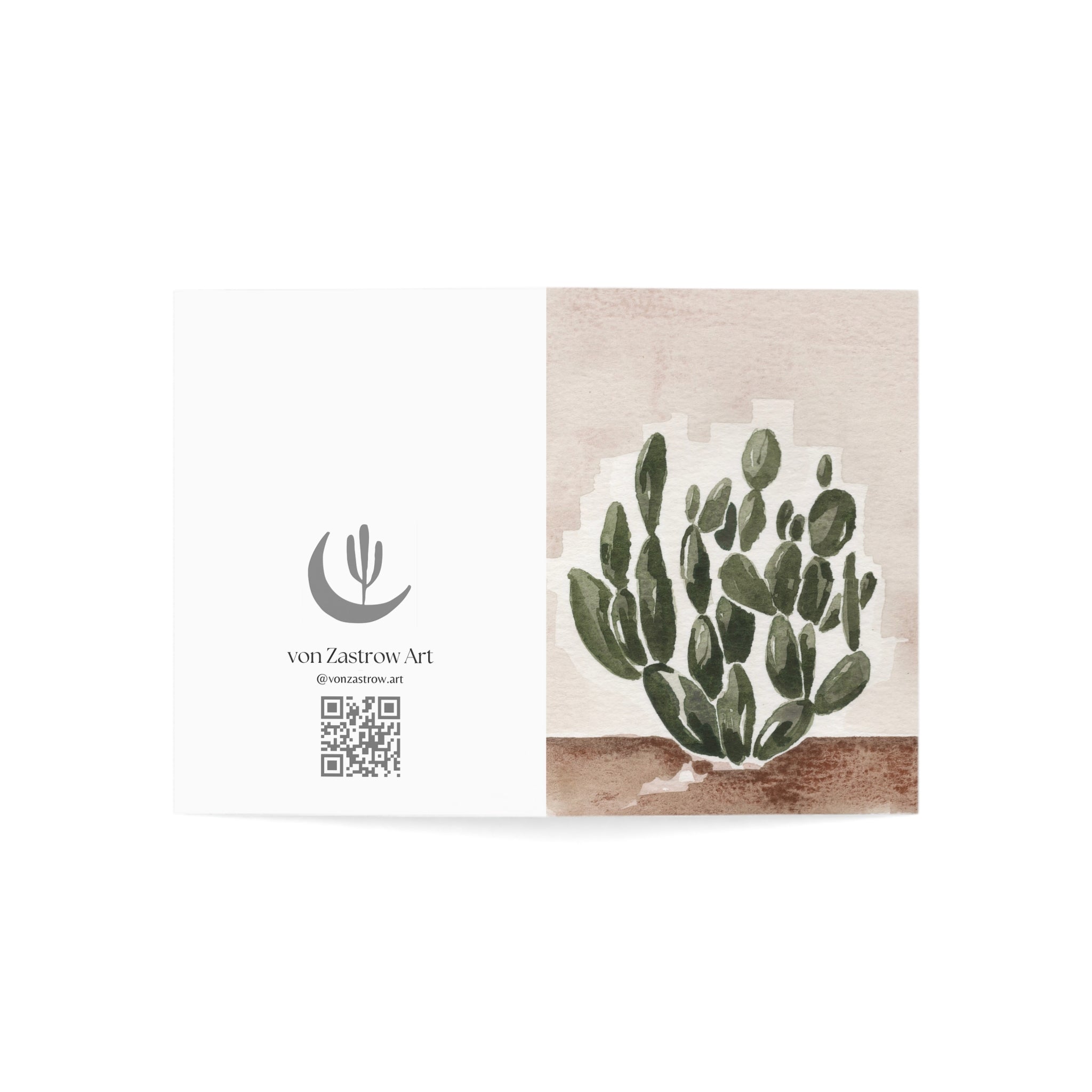 Wholesale Nopal Cactus - Art Greeting Card