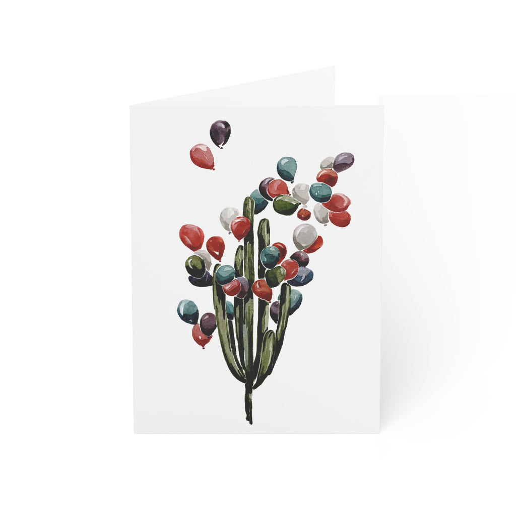 Wholesale Birthday Cactus — Art Greeting Card