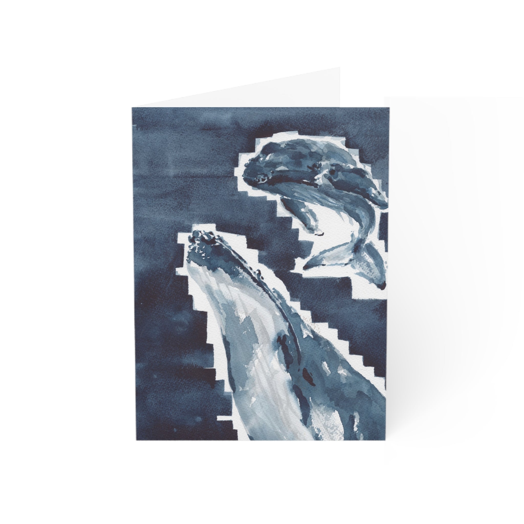 Wholesale Humback Whales - Art Card