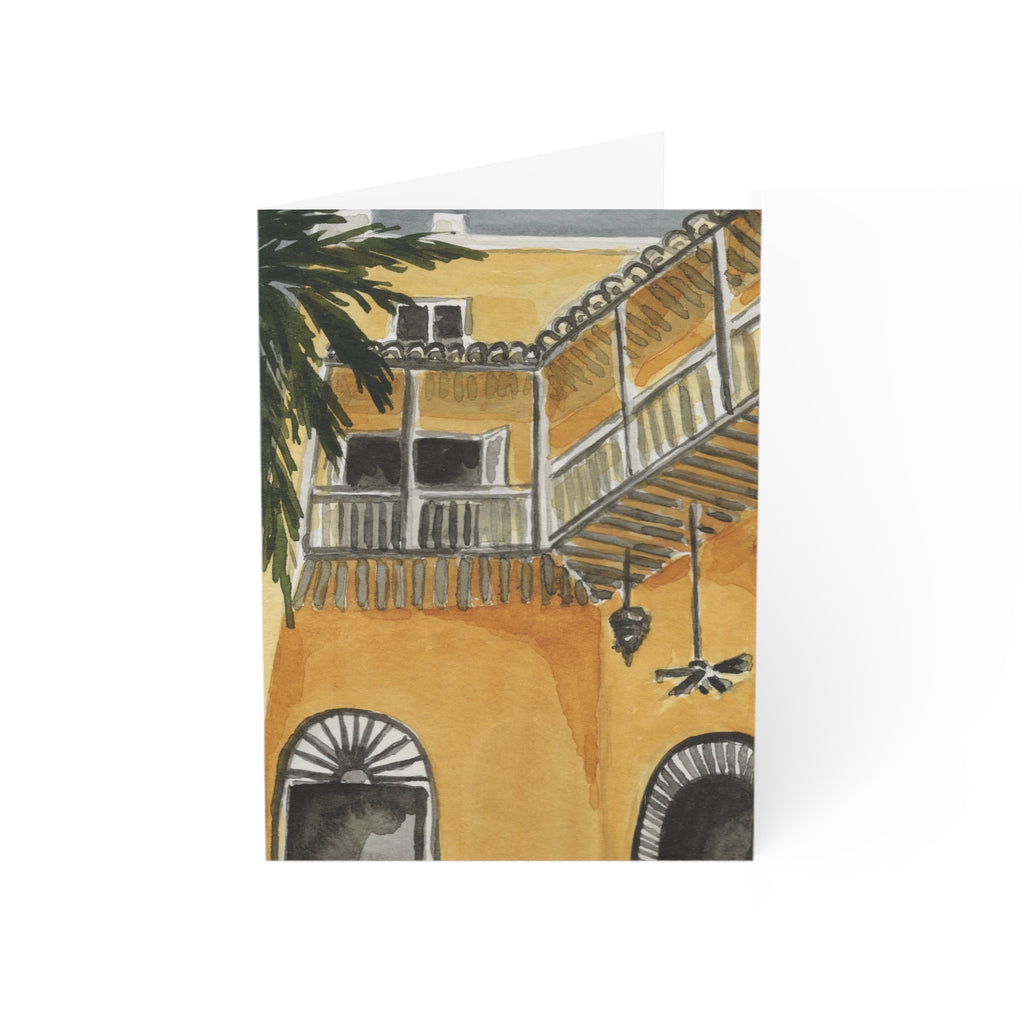 Wholesale Colombian Building - Art  Greeting Card