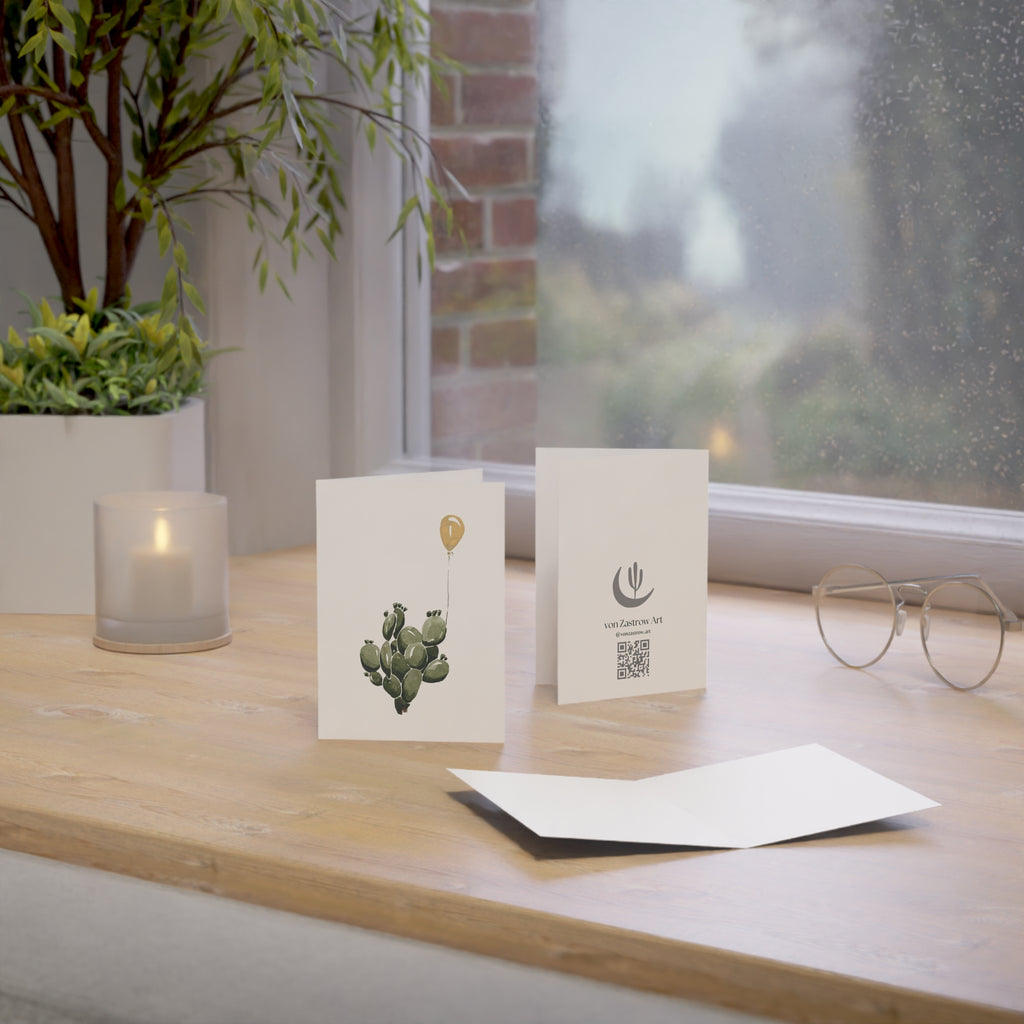 Wholesale Birthday Cactus 2 — Art Greeting Card