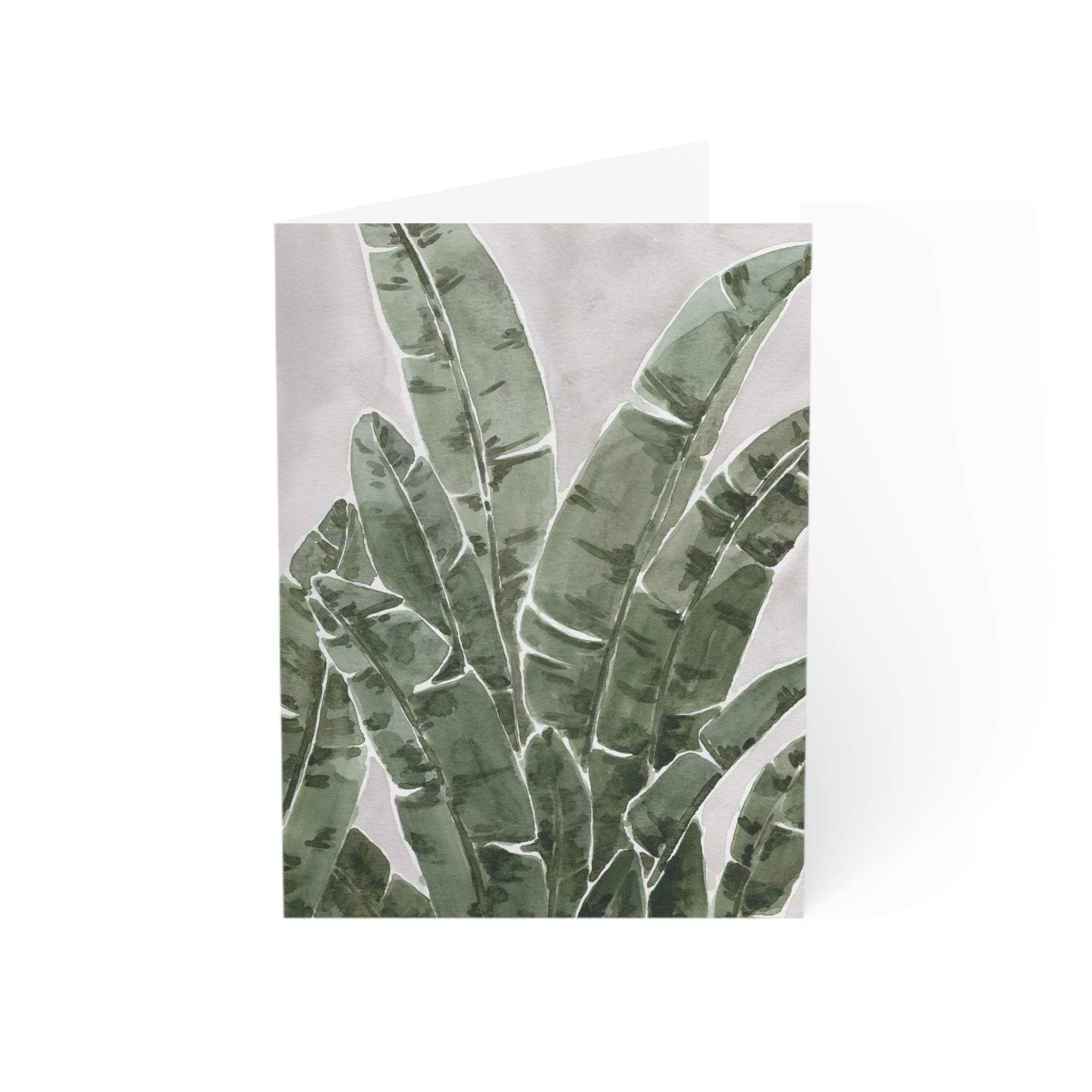 Palm Leaves - Art  Greeting Card