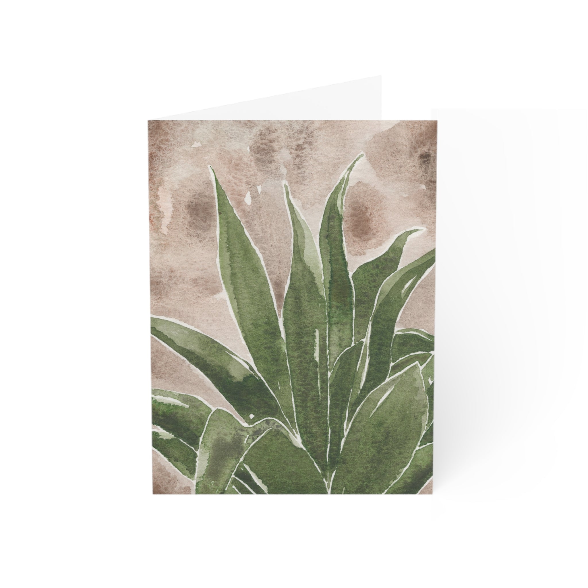 Wholesale Green Agave - Art  Greeting Card