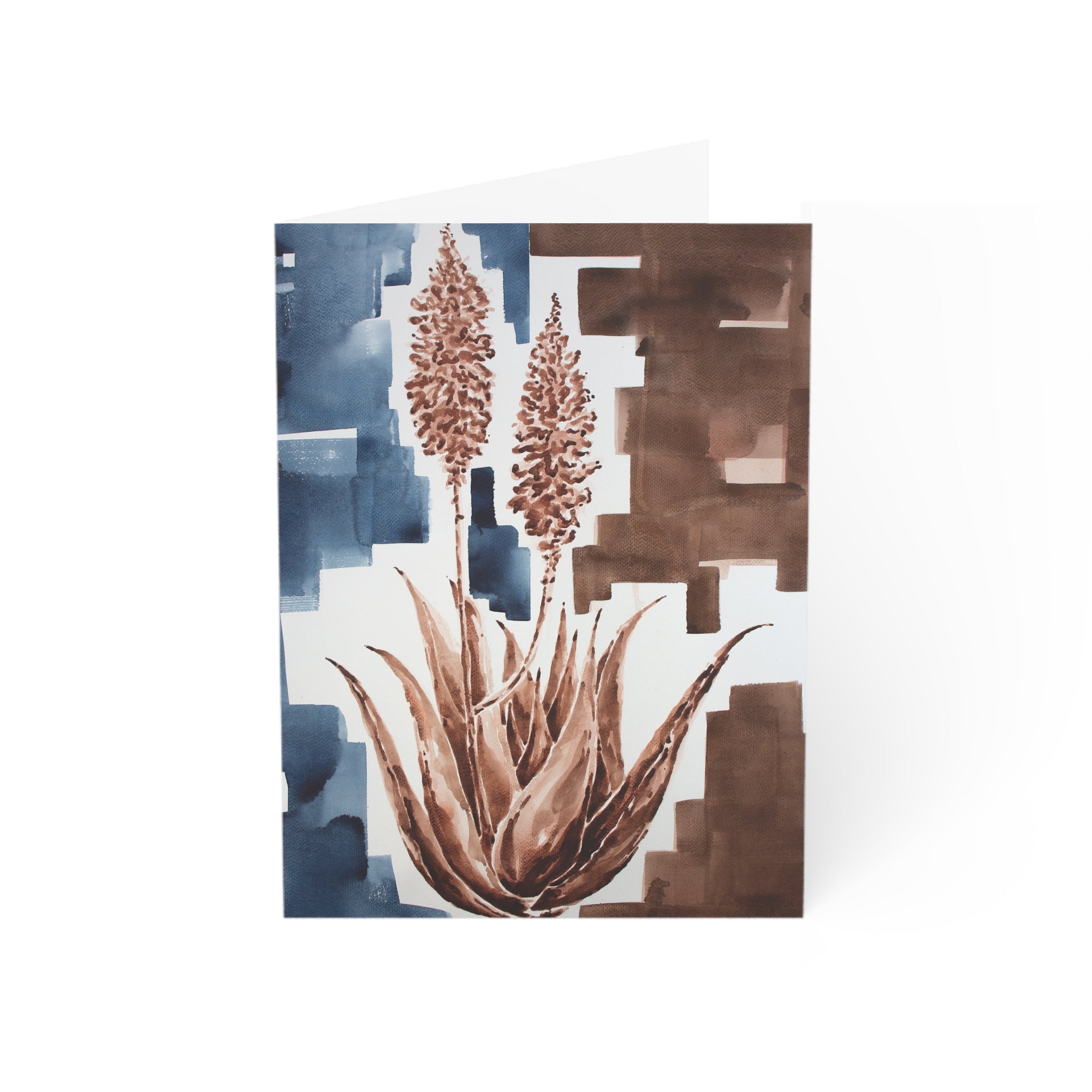 Blooming Aloe Vera - Art Greeting Card