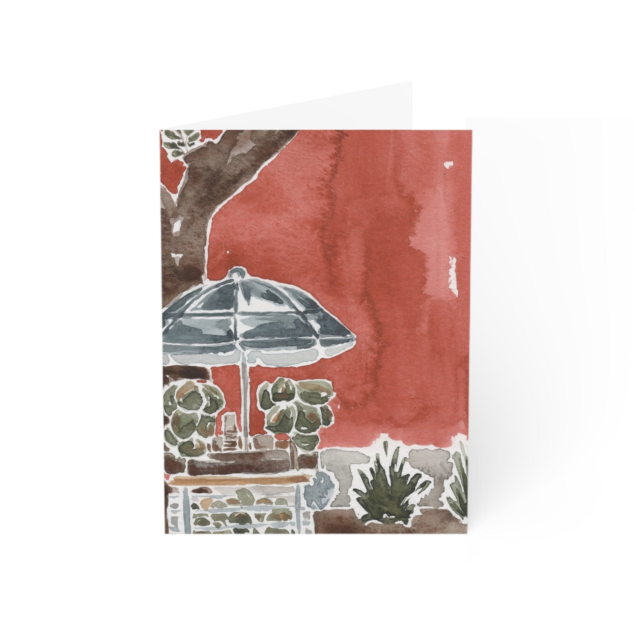 Wholesale Mexico City Coconut Cart –  Art Greeting Card