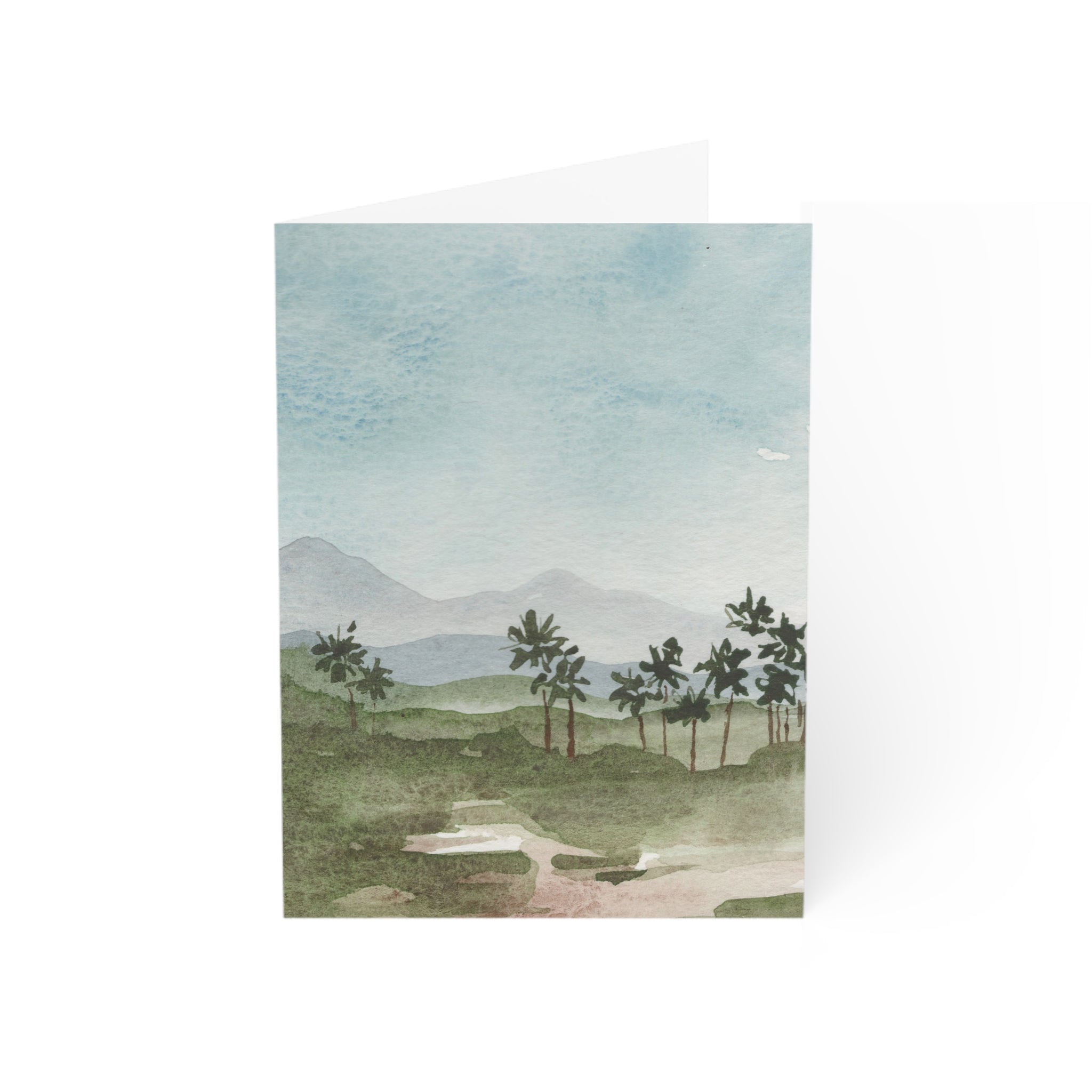 Wholesale Mountain Palms - Art Greeting Card