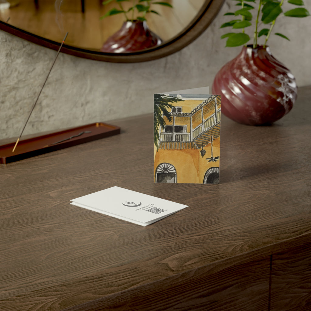 Wholesale Colombian Building - Art  Greeting Card