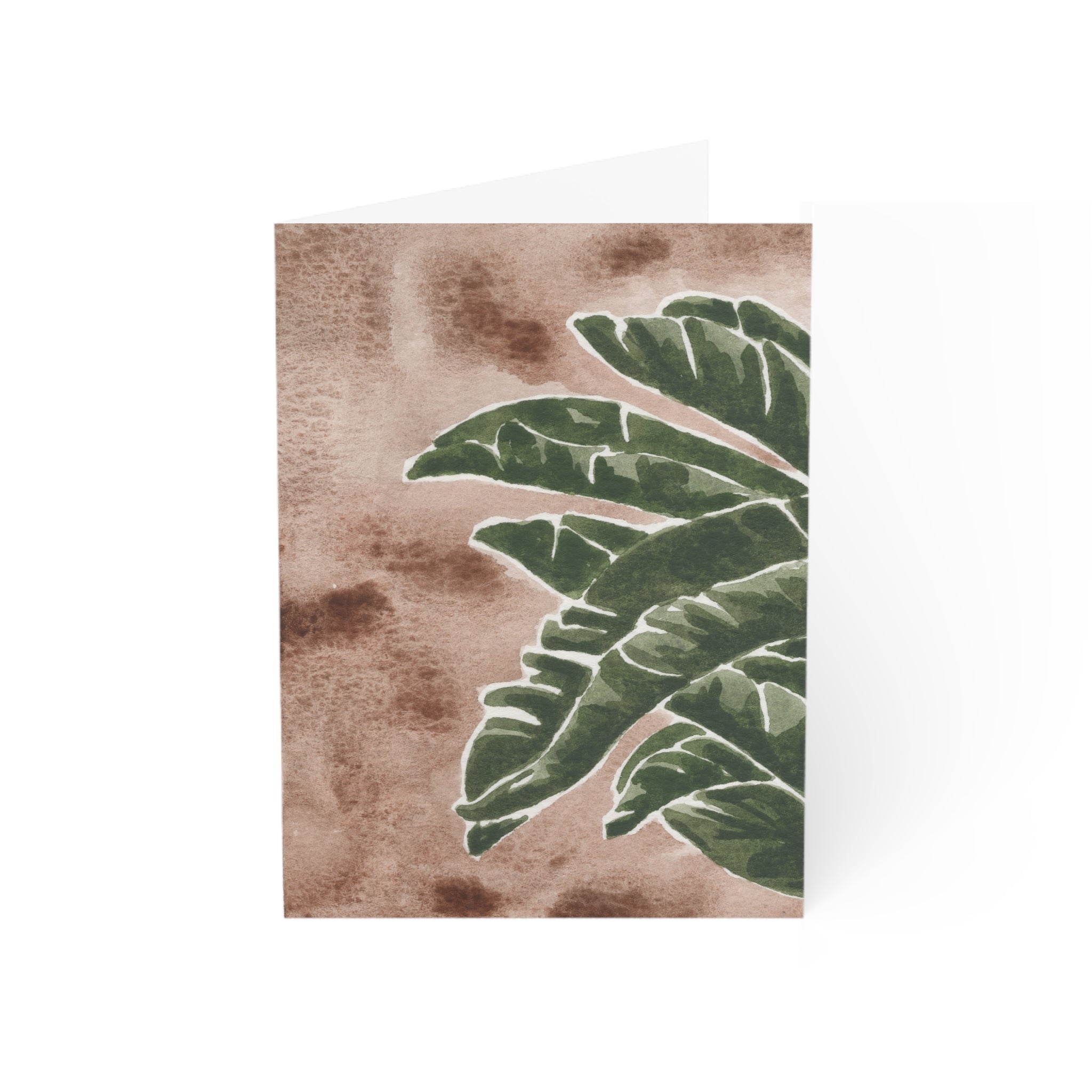 Tropical Leaves - Art Greeting Card