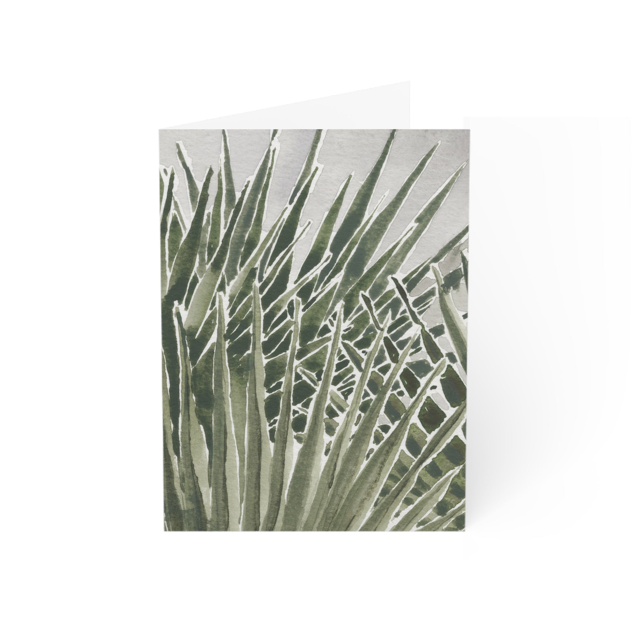 Wholesale Palm Leaves - Art Greeting Card