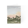 Sunset Palms - Art Greeting Card