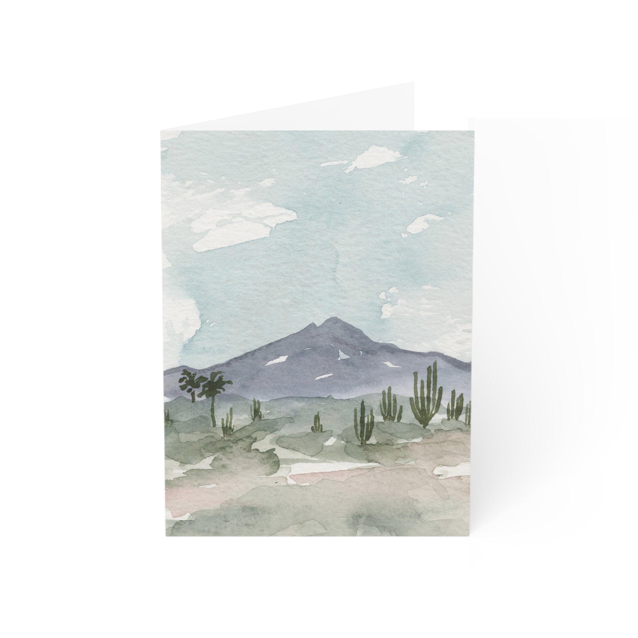 Wholesale Cactus Mountain - Art Greeting Card