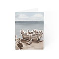Wholesale Pelicans in a Boat - Art Greeting Card