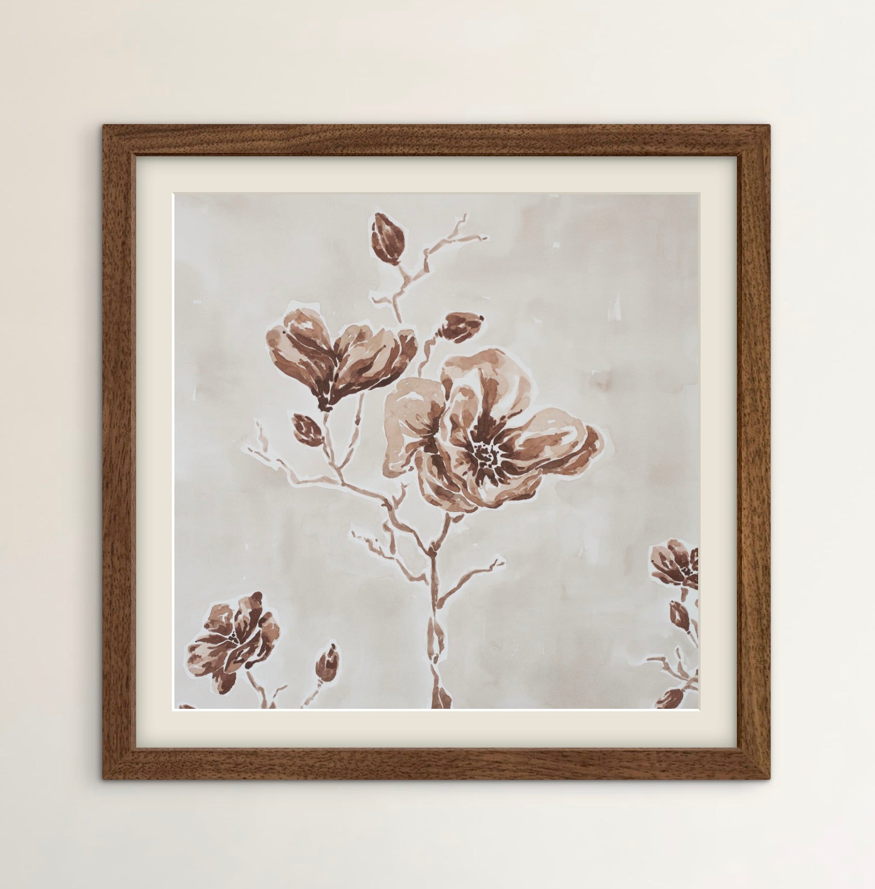 Blooming Magnolia | Original Watercolor Painting