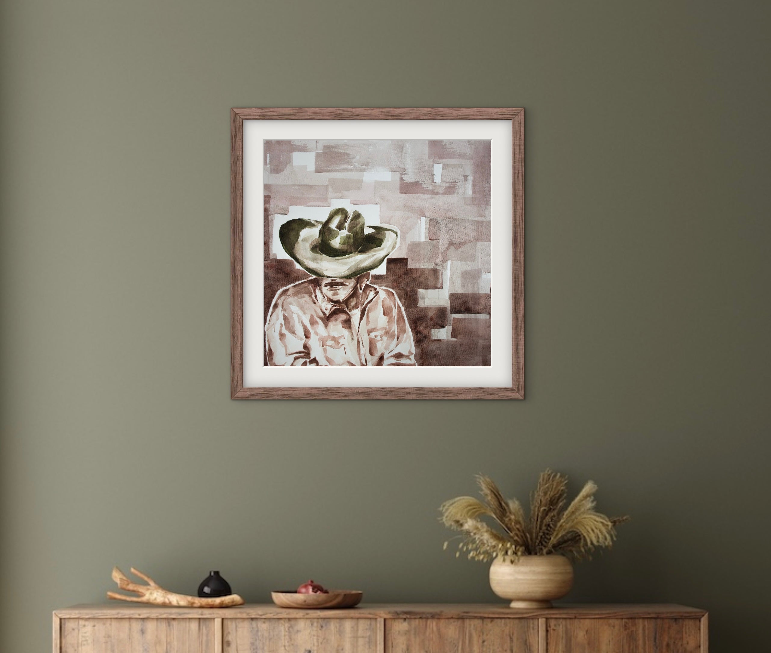 Ranchero | Original Watercolor Painting