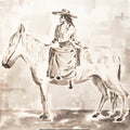 Woman and her Horse | Professional Print