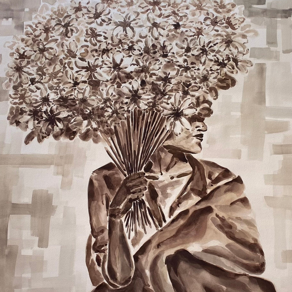 Woman of the Flowers | Professional Print