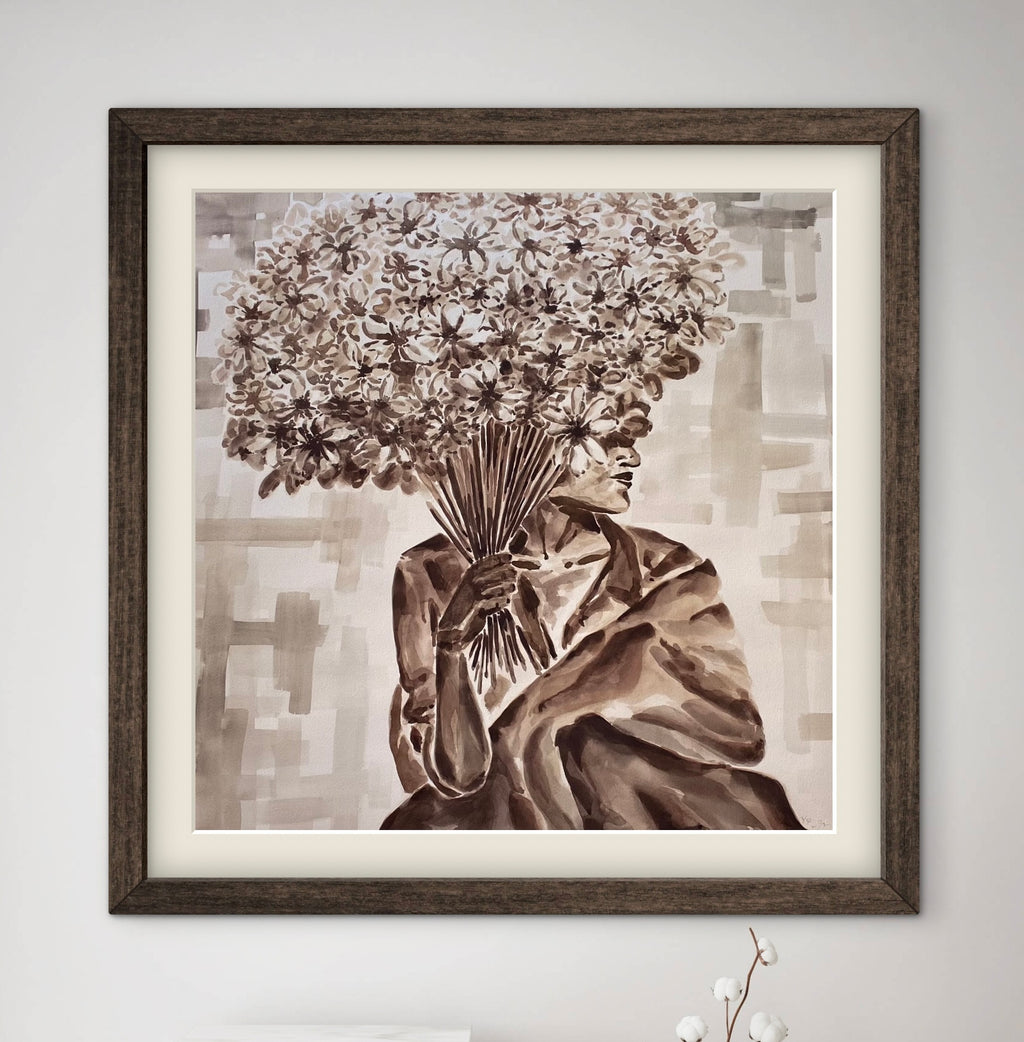 Woman of the Flowers | Professional Print