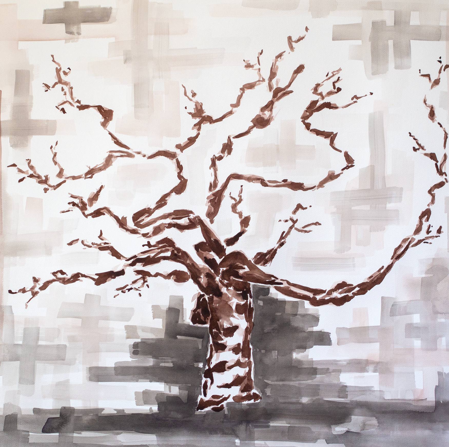 Torote Tree #2 | Original Watercolor Painting