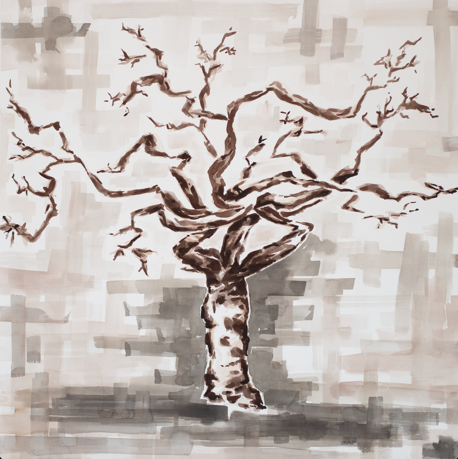 Torote Tree #1 | Original Watercolor Painting