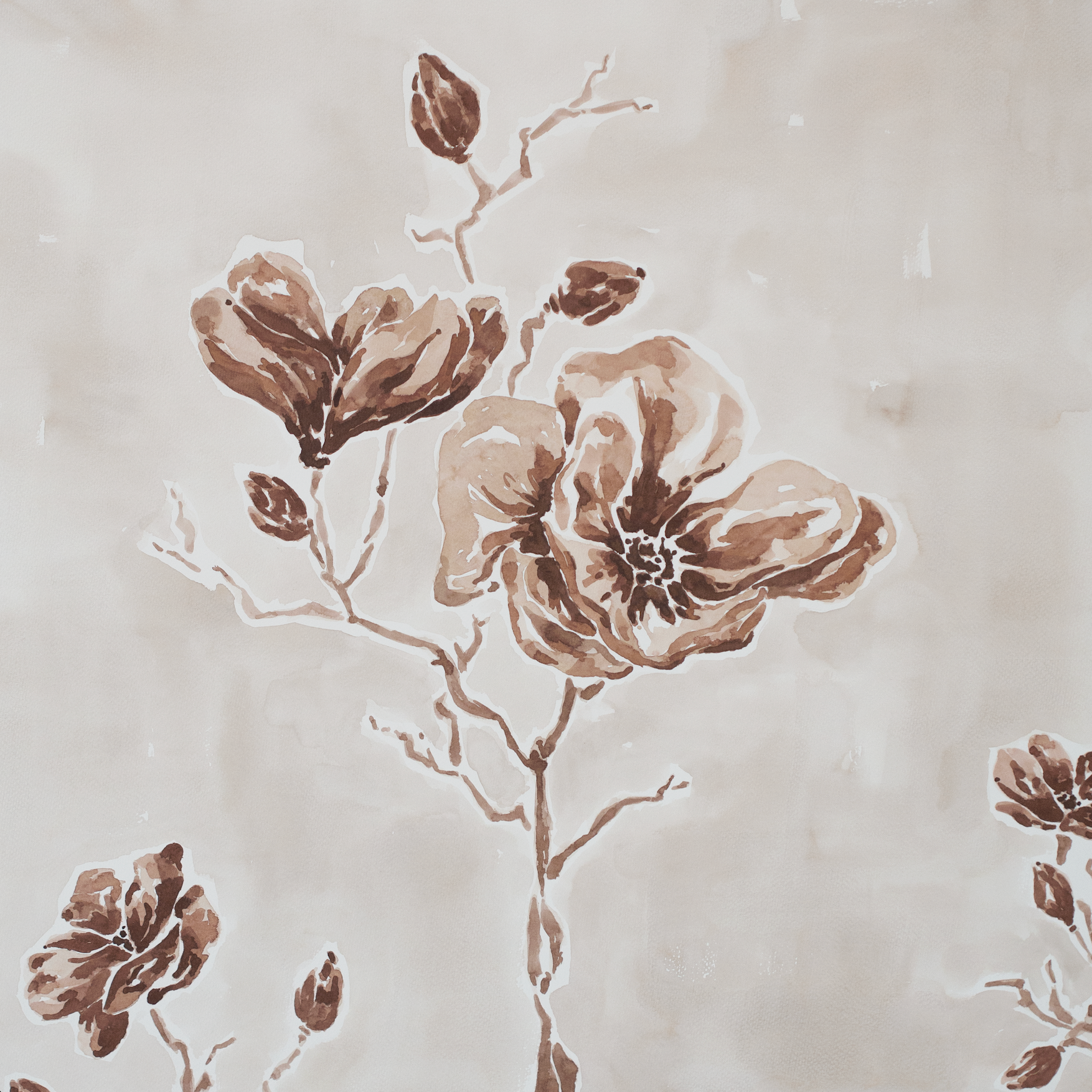 Blooming Magnolia | Original Watercolor Painting