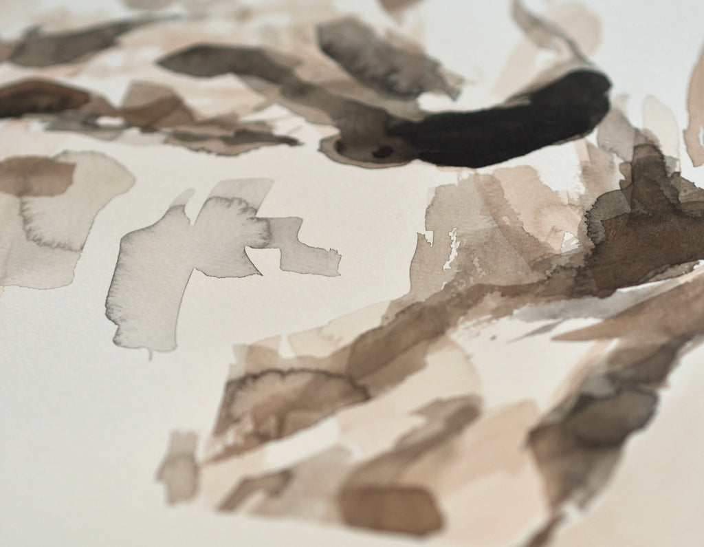 A couple of Cows | Original Watercolor Painting