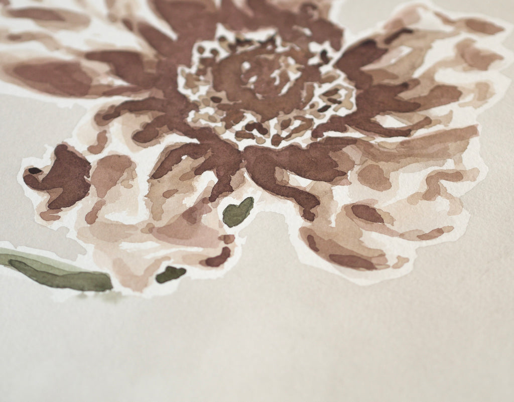 Poppies | Original Watercolor Painting