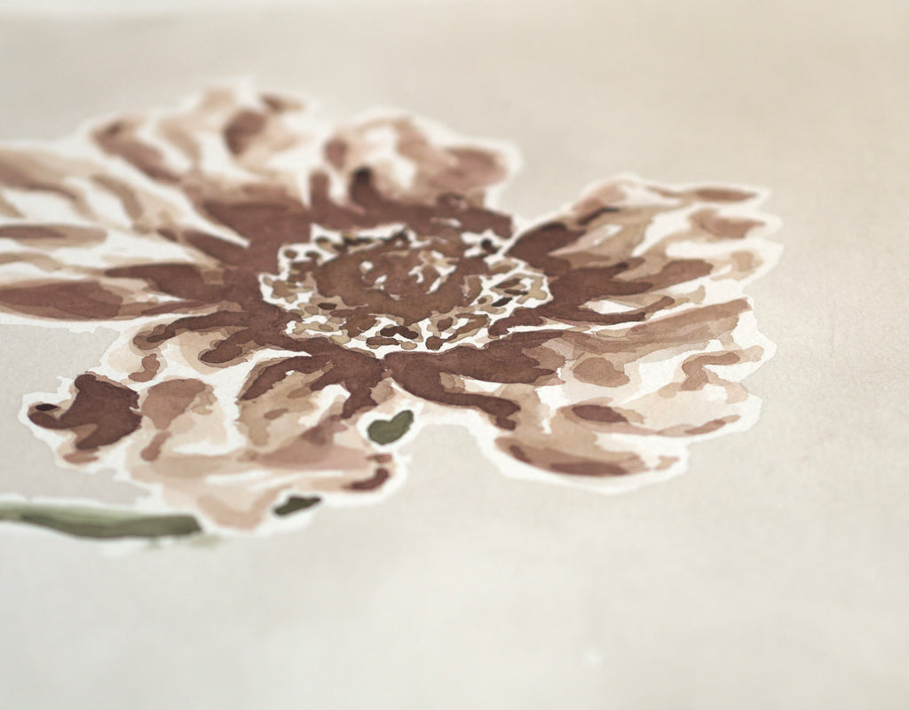 Poppies | Original Watercolor Painting