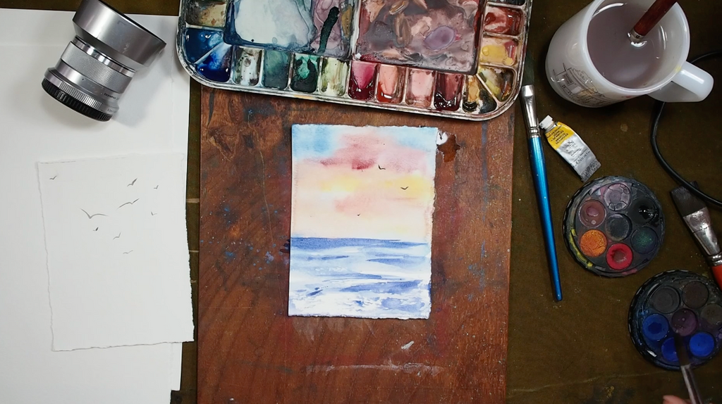 Online Watercolor Level 1 Course