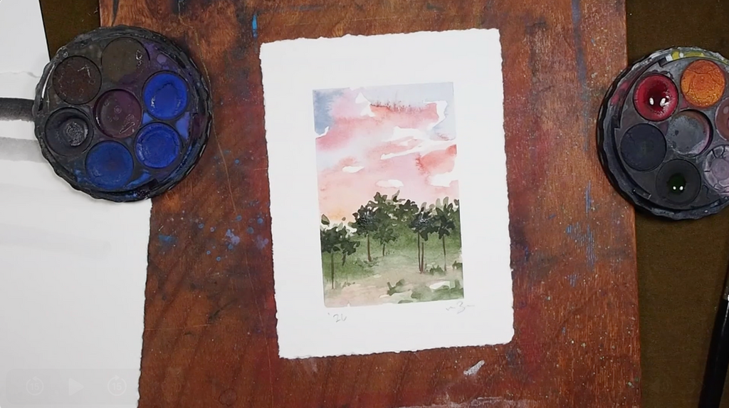 Online Watercolor Level 1 Course